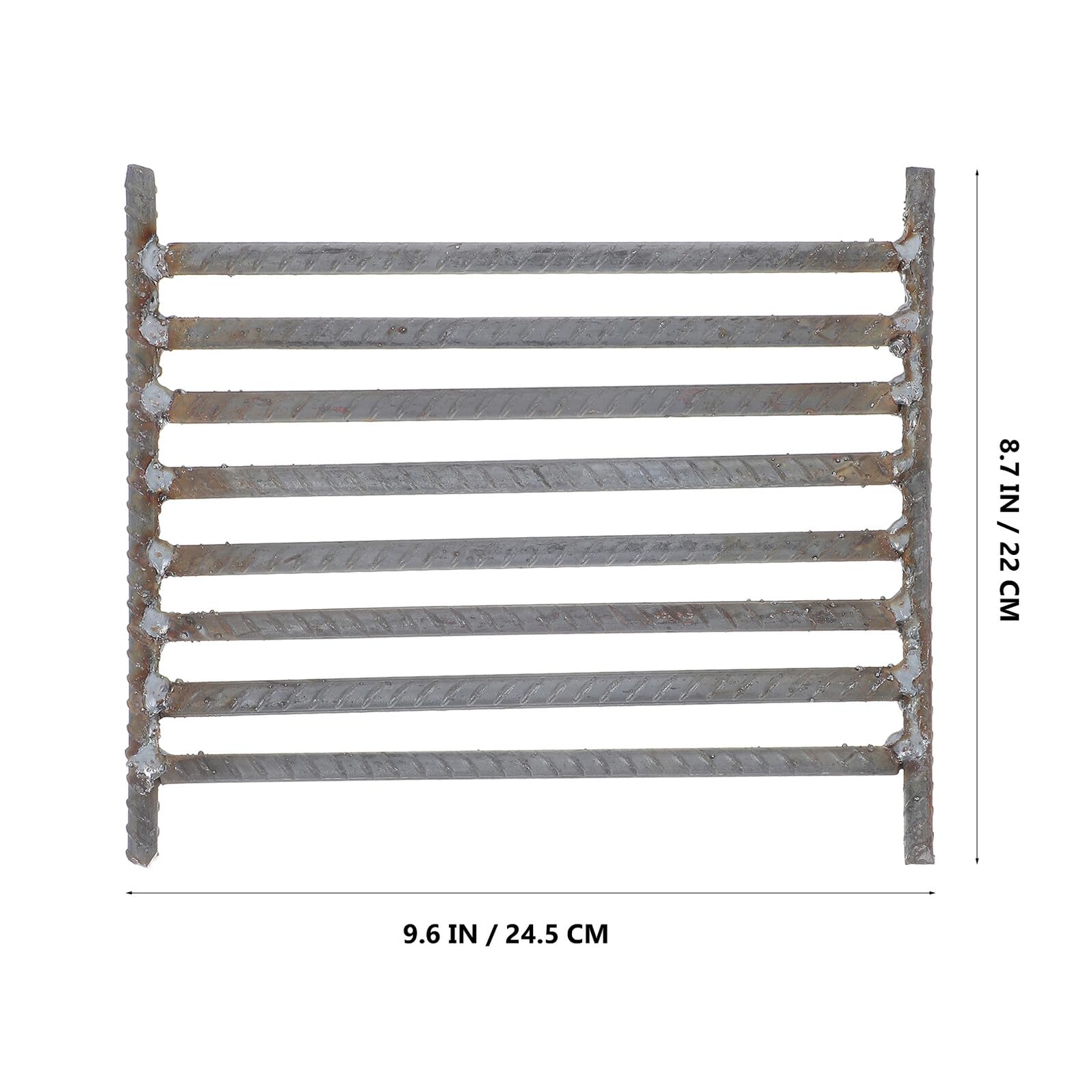 Ofenrost Ersatz Grillrost aus Stahl Hitzebeständig Langlebig für Kaminofen Holzofen Outdoor grill Zubehör Robust Einfache Handhabung