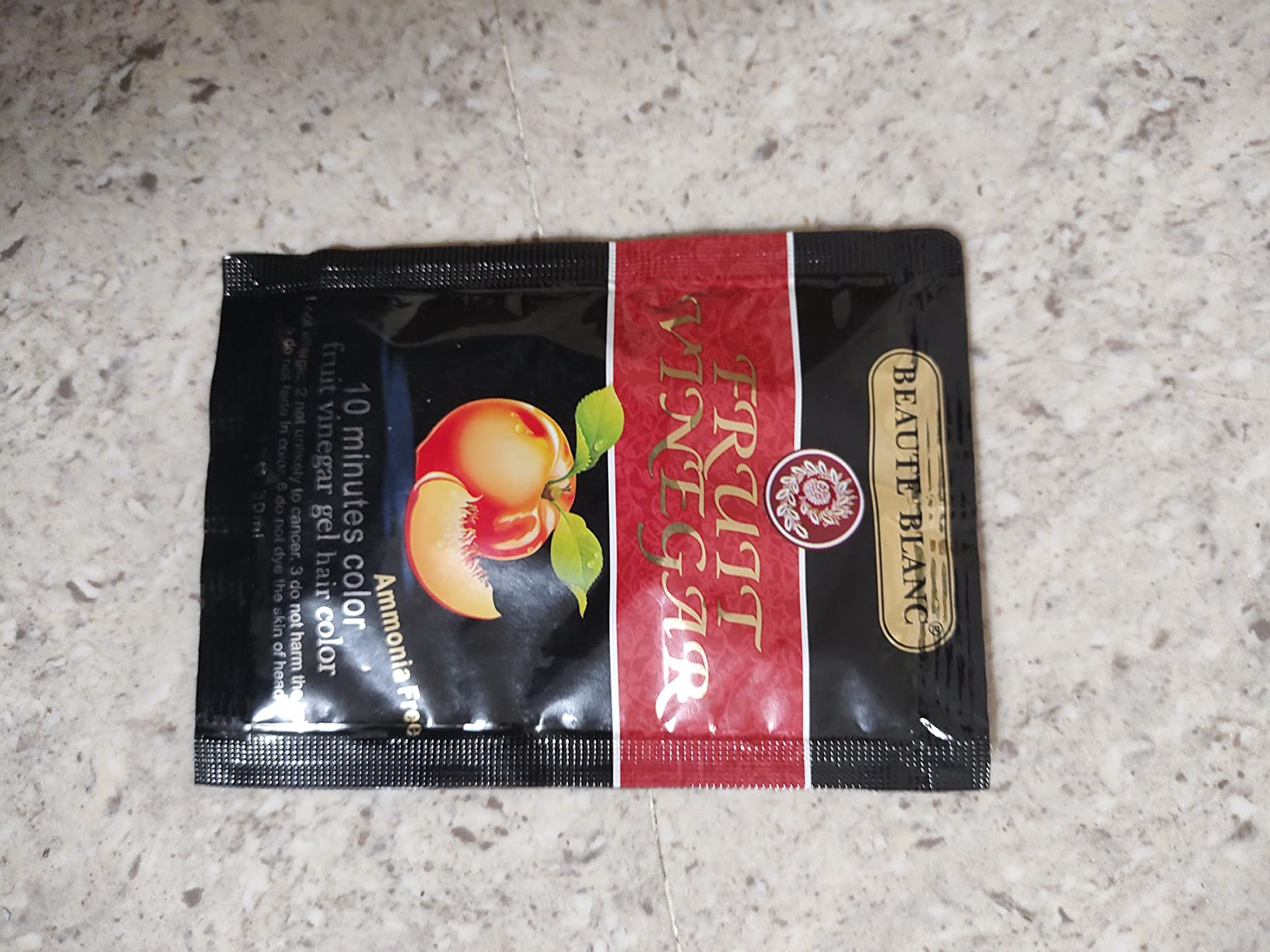 Buy BEAUTE BLANC Fruit Vinegar Hair Dye Pouches for Men, Women, Natural