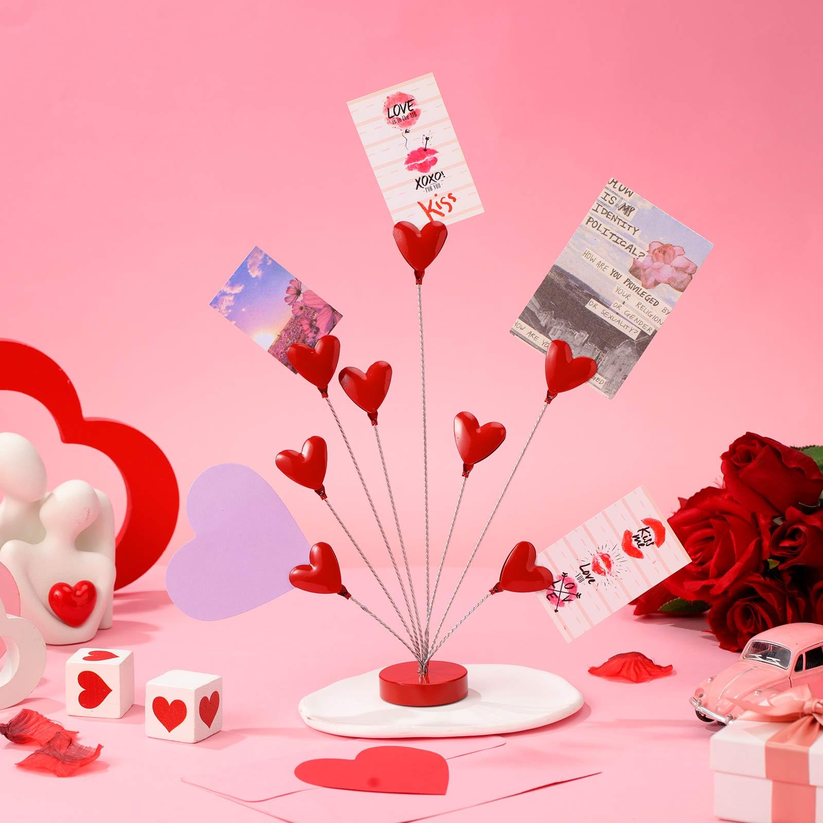 Amazon.com: Colingmill Valentine's Day Photo Tree Holder Clip 8