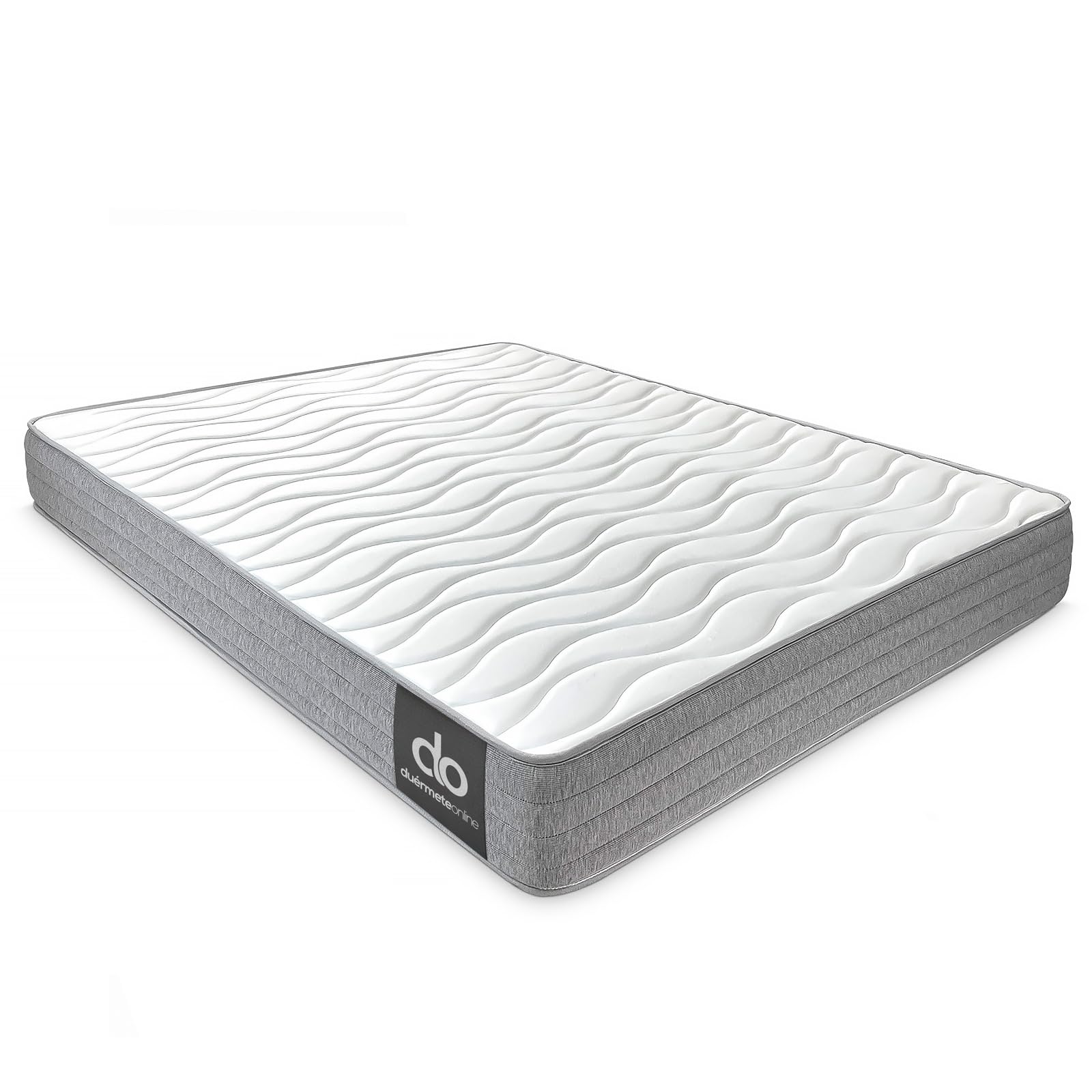 Duérmete Online - Colchón 90 x 190 Viscoelástico Frida con Cara Invierno/Verano, Ergonómico, Confort y Dureza Óptimos, Higiénico y Transpirable, Grosor 21cm