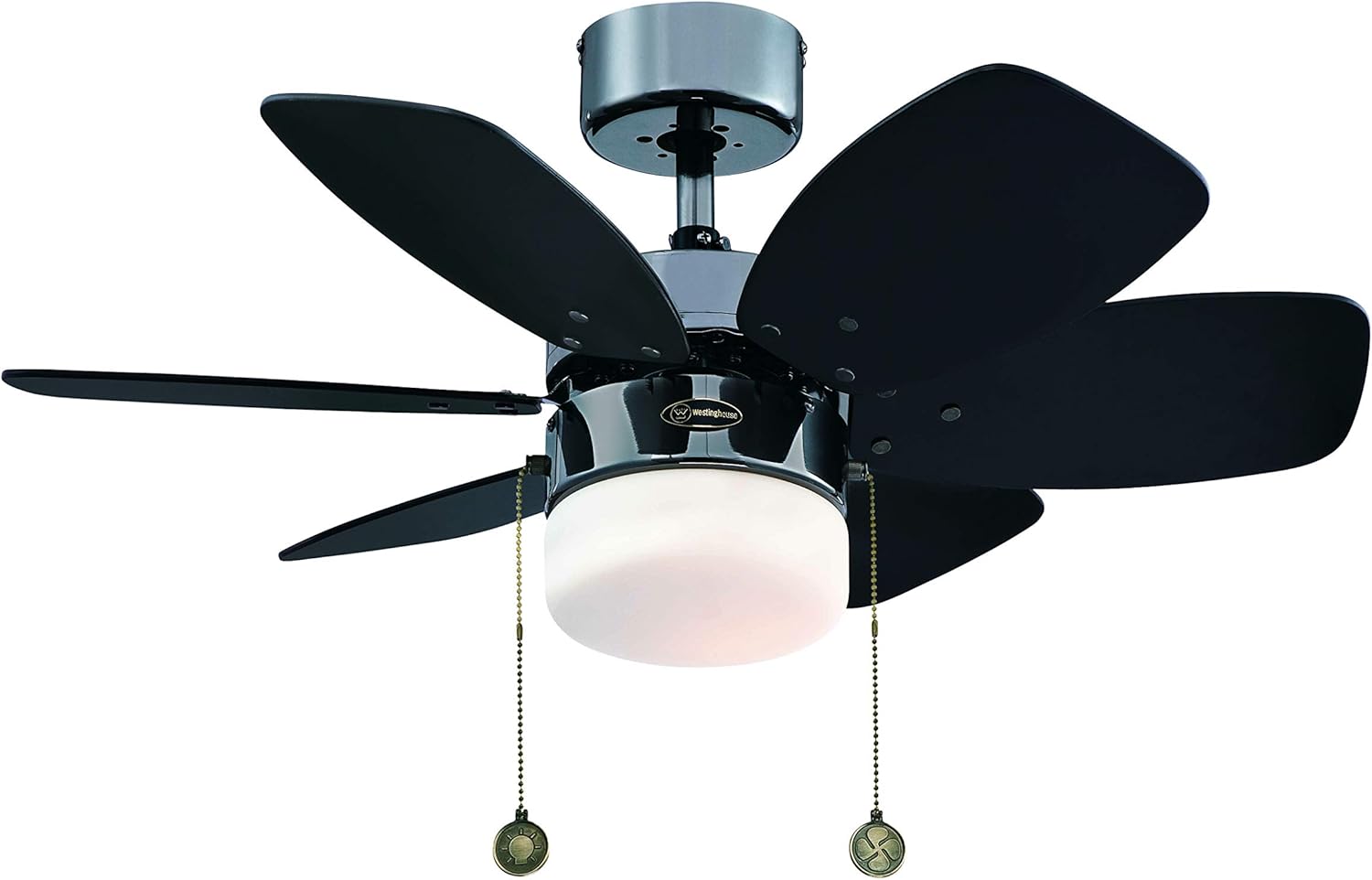 Westinghouse Lighting 7221314 Contemporary Flora Royal Ceiling Fan in Gun Metal Finish