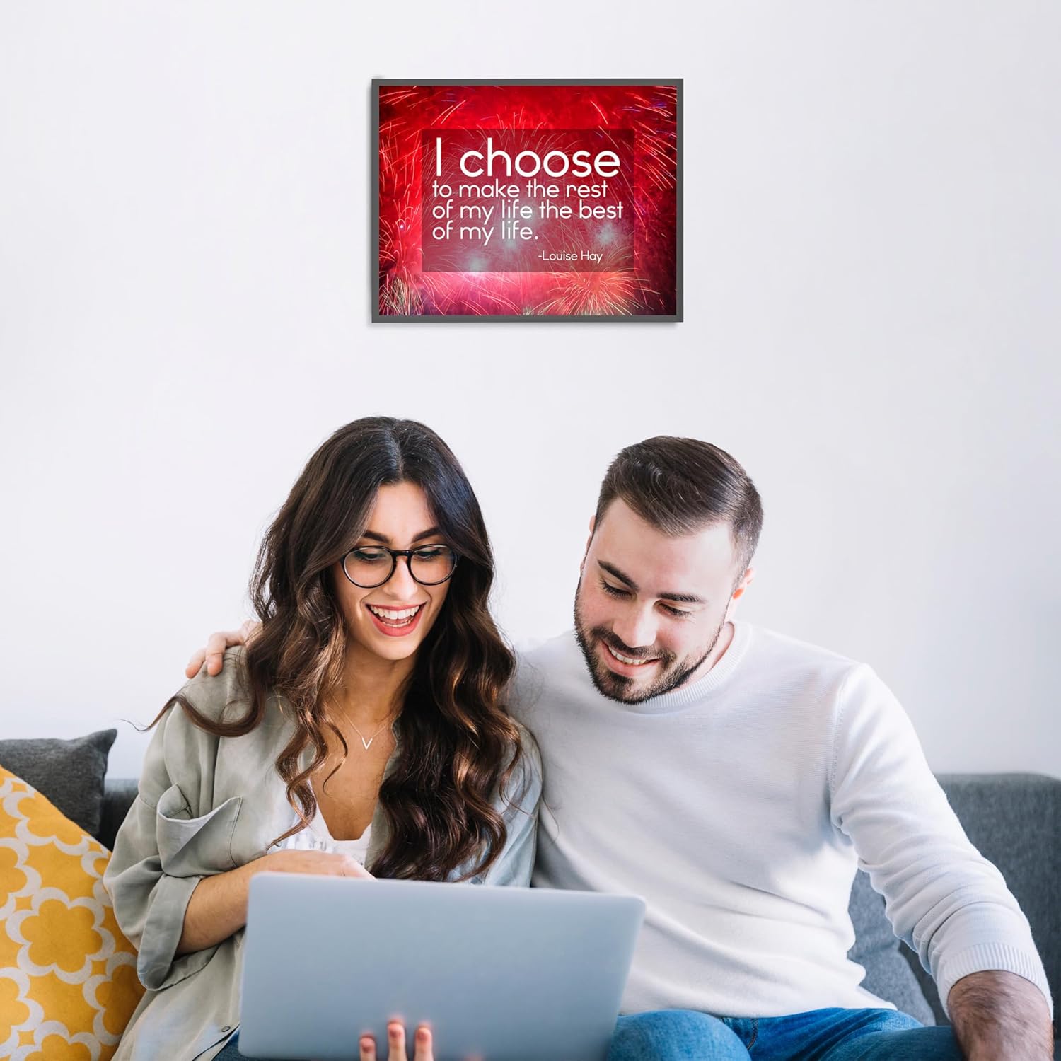 AMERICAN LUXURY GIFTS Inspirational Wall Art Print - 8x10' Positive Affirmations for Living Room, Office, Dorm, or Bedroom Decor, Unframed - Image 3