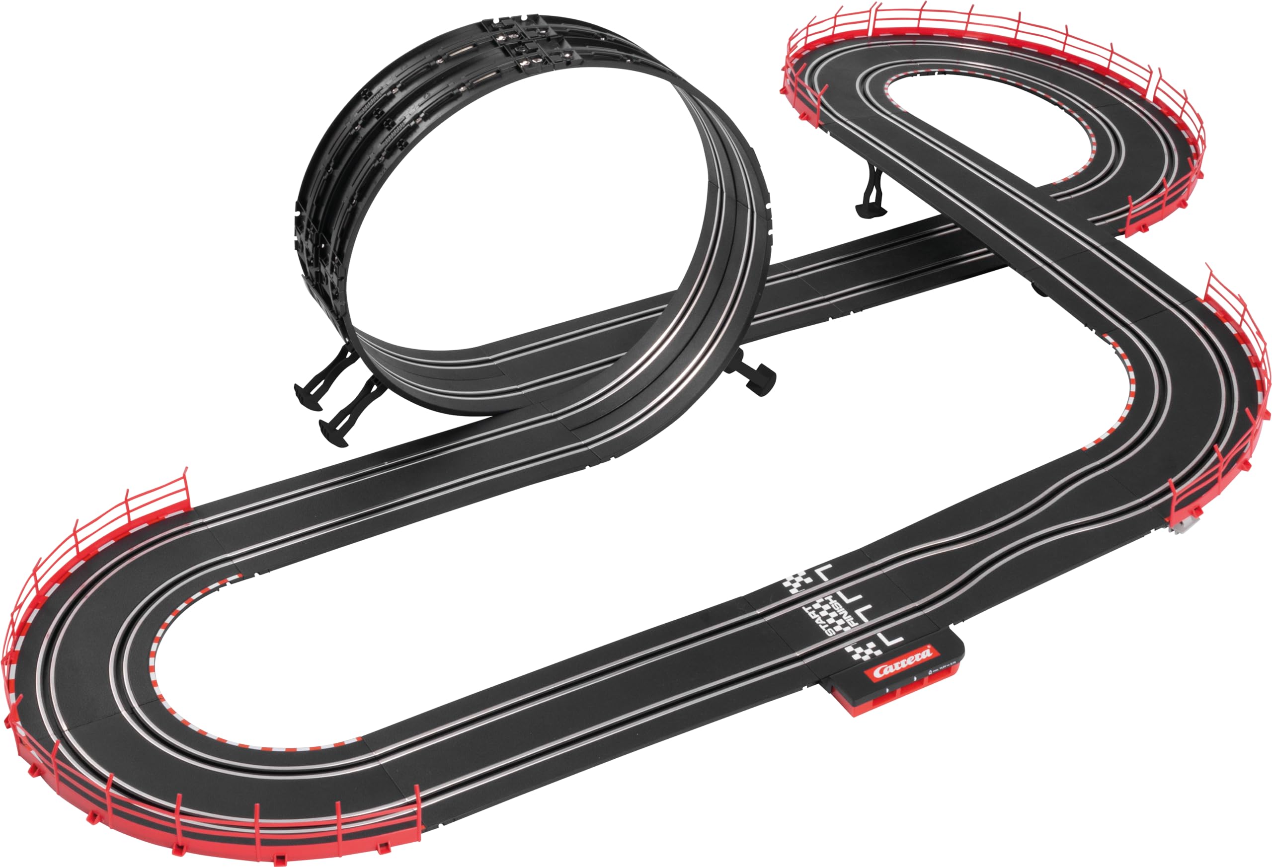 Carrera GO!!! VR46 Ultimate Racing Rennbahn-Set I Rennbahn mit lizensierten Slotcars | bis zu 2 Spieler | Für Kinder ab 6 Jahren & Erwachsene