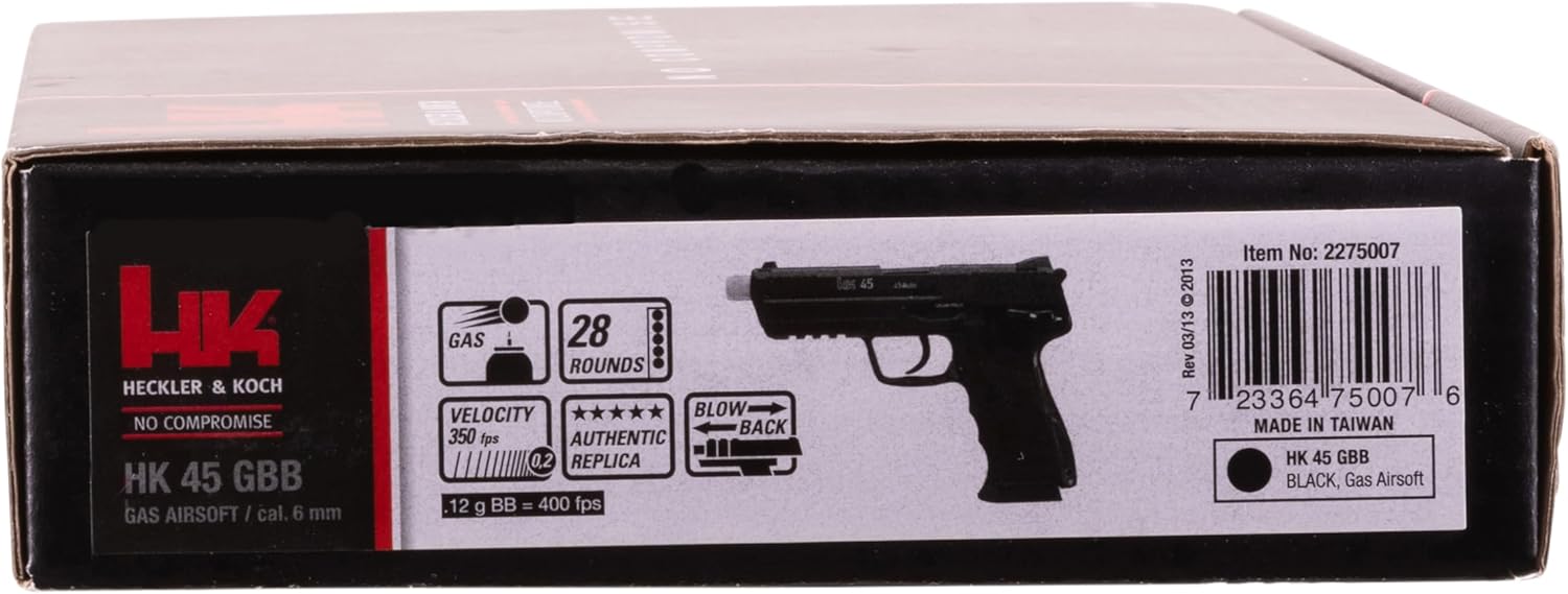 HK P30 6mm Airsoft Clear with Metal Slite