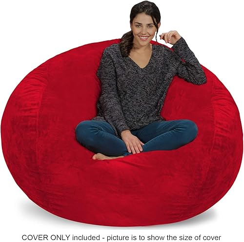 Miniatura 134 de Chill Sack - Funda para puf Microgamuza - Carbón - Solo funda,Microsuede - Chocolate - Solo funda,Microsuede - Azul marino - Solo funda,Guijarro -