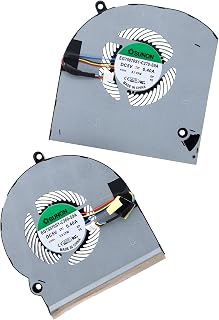 Deal4GO CPU Cooling Fan EG75070S1-C270-S9A w/GPU Fan EG75070S1-C260-S9A Set Replacement for Dell Alienware 15 R3 15 R4 P69F