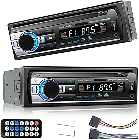 JSD-520 Rádio Automotivo com Bluetooth, MP3 Player, Display Digital LCD, USB, FM, Potência 60W x 4, Painel Destacável