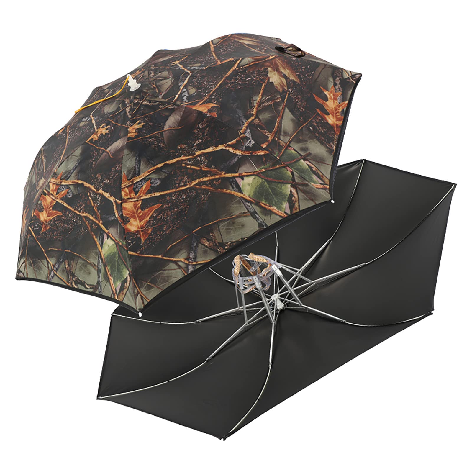 Grande cappello ombrello da pesca, pieghevole in vinile, parasole impermeabile, 120 cm, per pesca, escursionismo, spiaggia, campeggio e attività all'aperto.