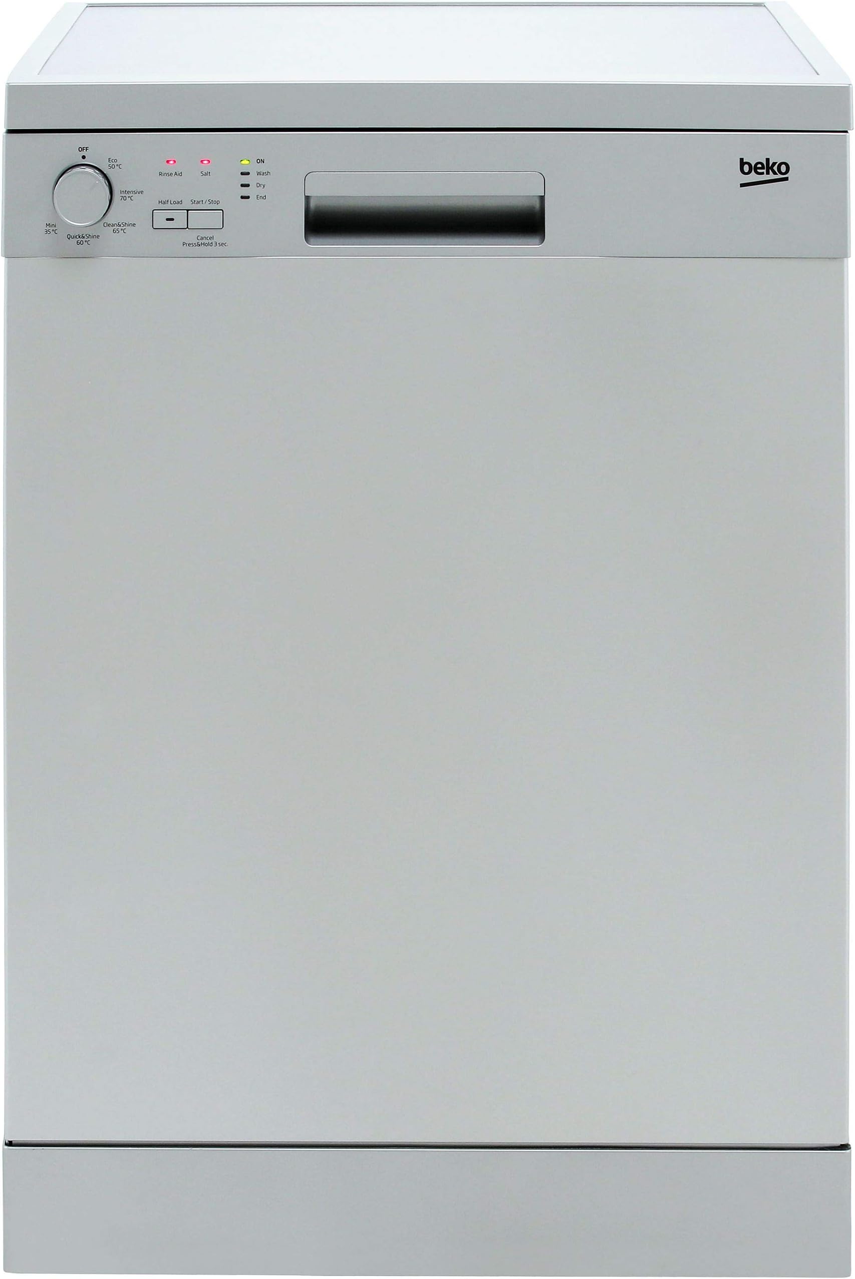 Beko DFN05R11S Freestanding A+ Rated Dishwasher - Silver [Energy Class A+]