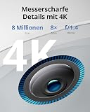 eufy security S330 eufyCam 3, outdoor security camera, 4K wireless surveillance camera solar 4+1 with face recognition K.I, colored night vision, expandable memory 16TB, toll free use - 3