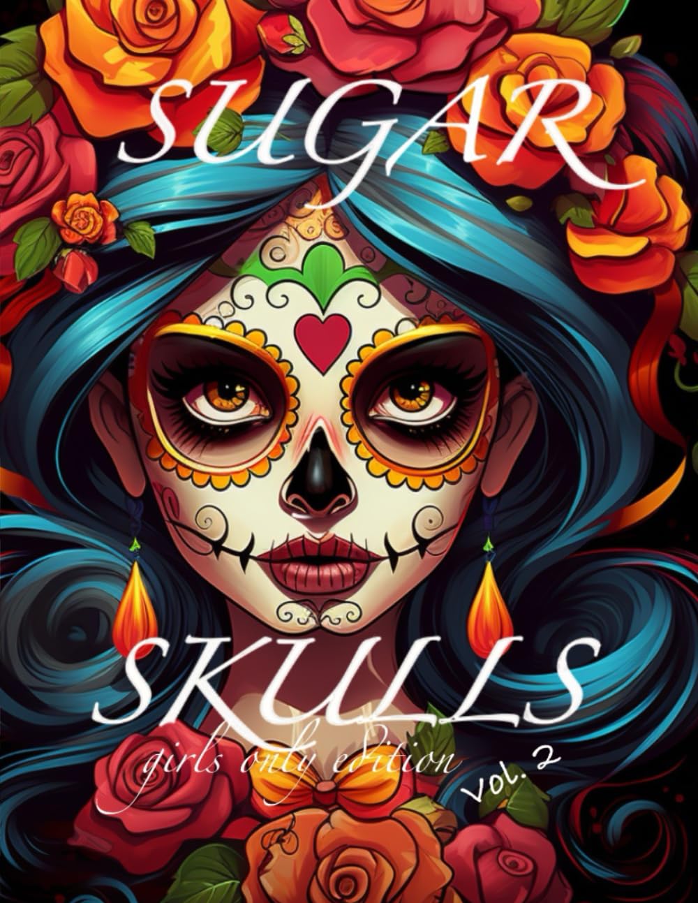 Sugar skulls: Vol 2 (Sugar skulls colouring book)
