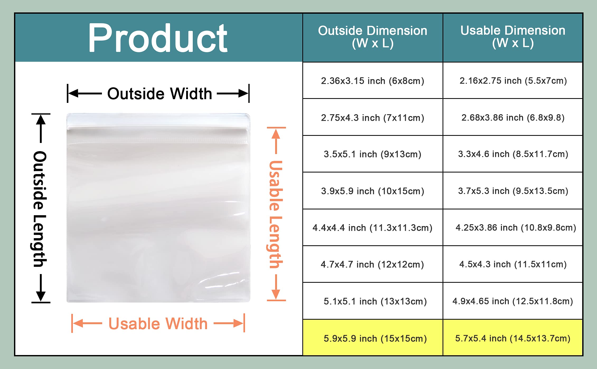 Lot de 30 sachets à bijoux transparents anti-oxydation avec fermeture éclair refermable en plastique pour bracelets, bagues, boucles d'oreilles 15 x 15 cm