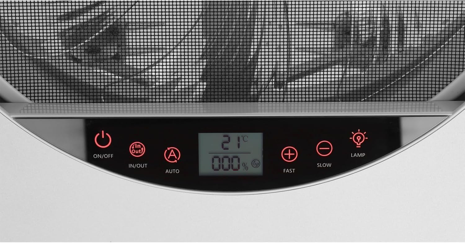 Another view of the remote control for the roof vent