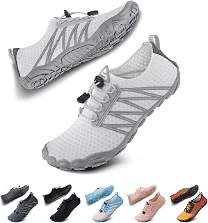 SEEKWAY Quick-Dry Barefoot Water Shoes for Men Women - Non-Slip Aqua Socks for Beach Swim Surf Hiking Kayak