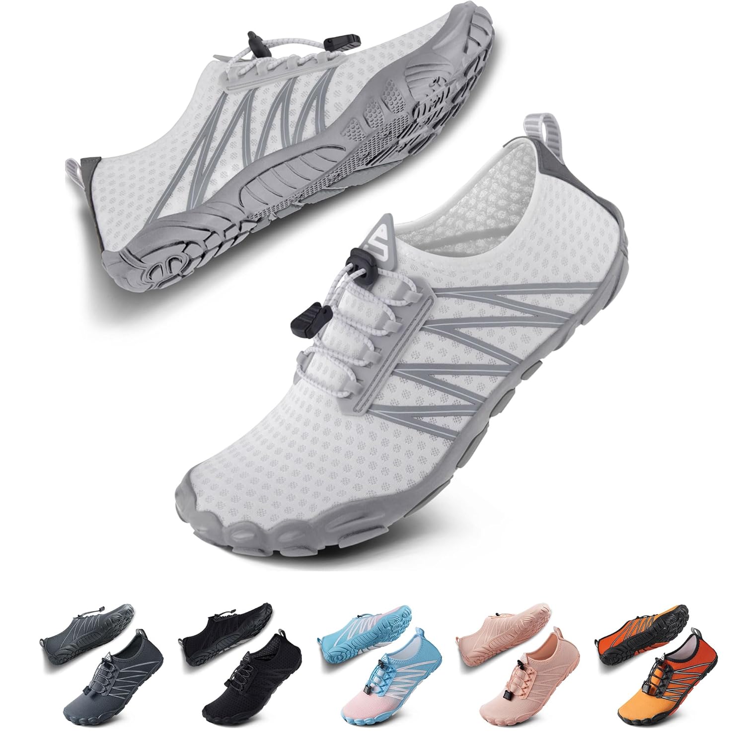 SEEKWAY Water Shoes Men Women Adult Quick-Dry Aqua Sock Barefoot for Beach Swim River Pool Lake Hiking Kayaking