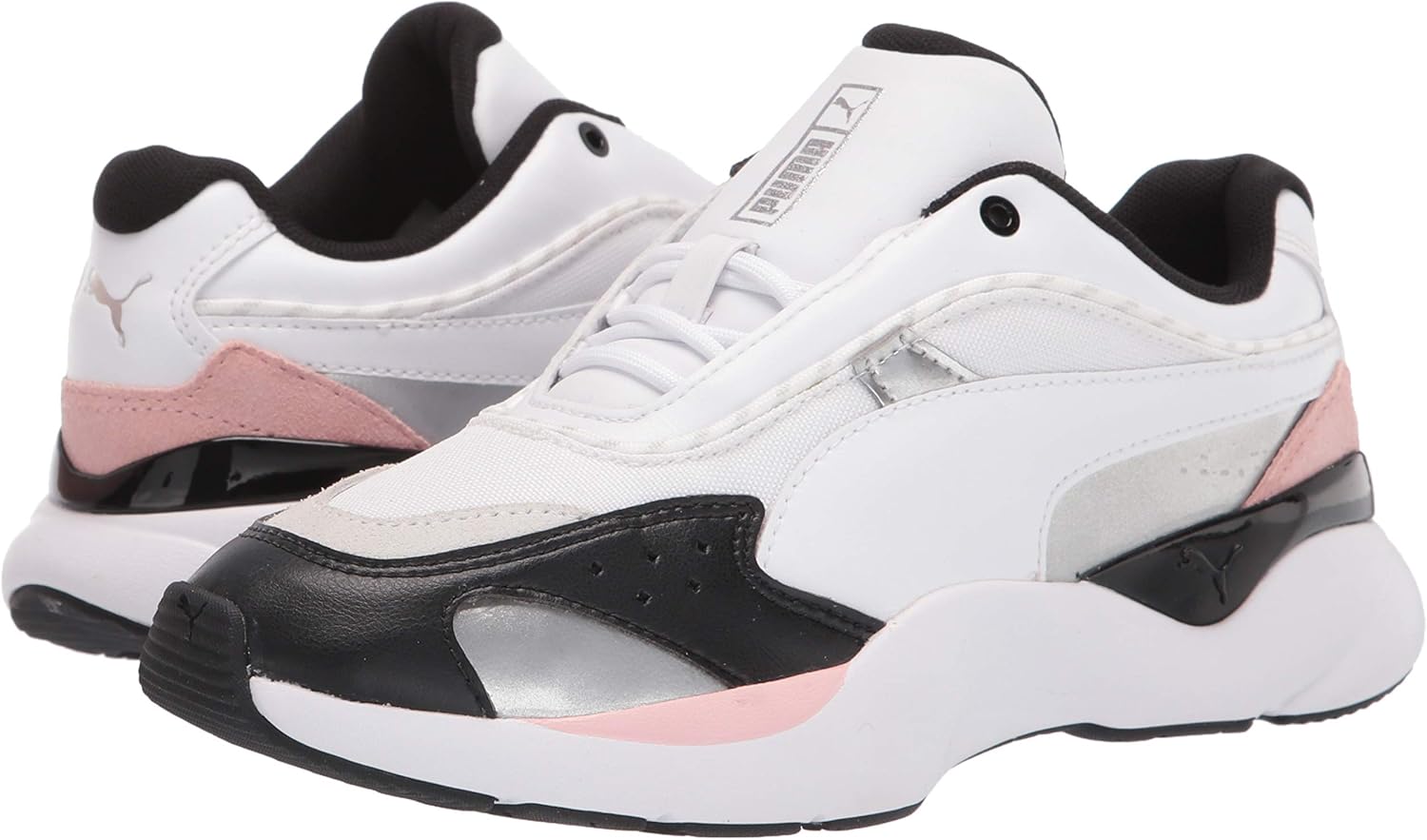 puma black lia running shoes