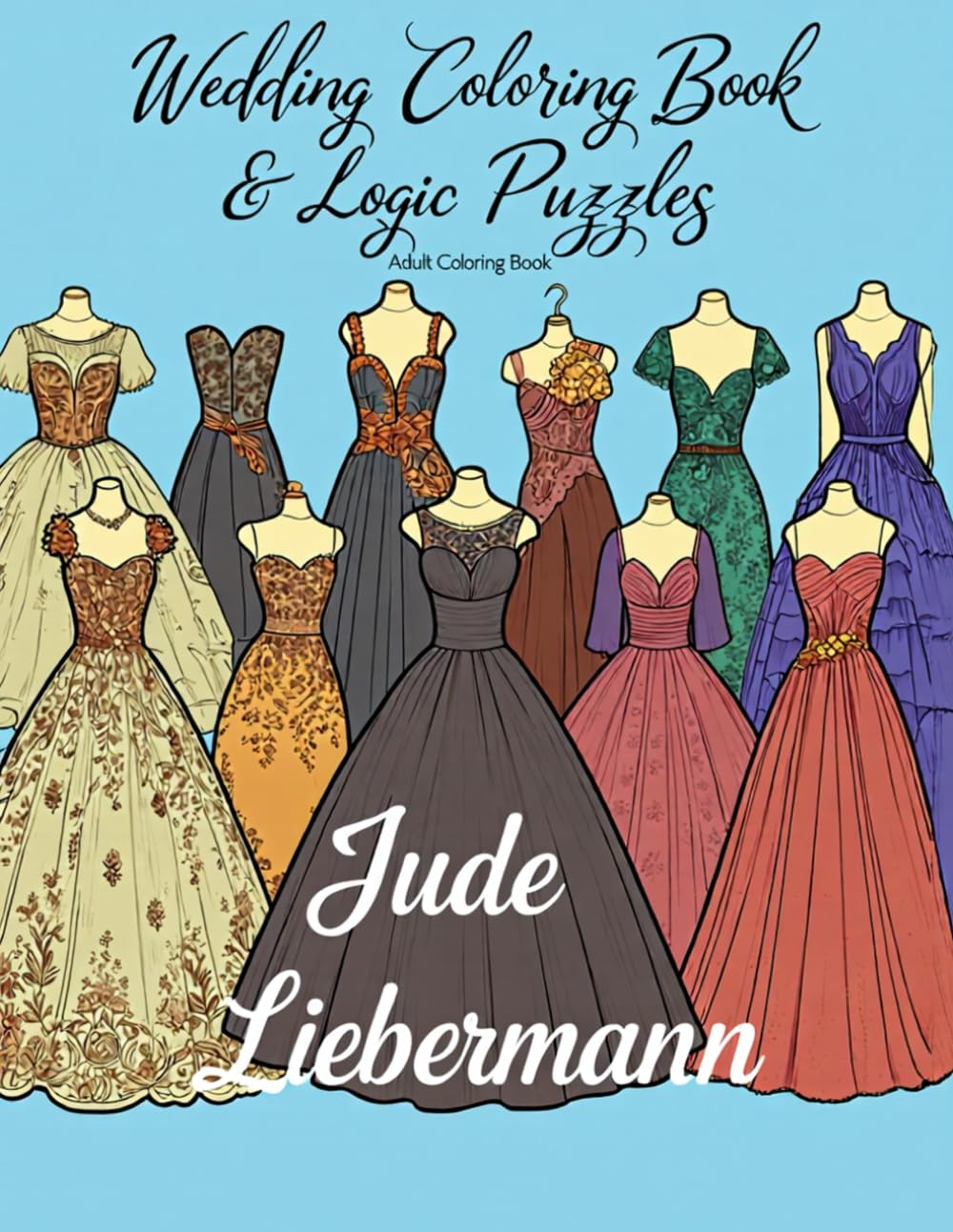 Wedding Coloring Book & Logic Puzzles