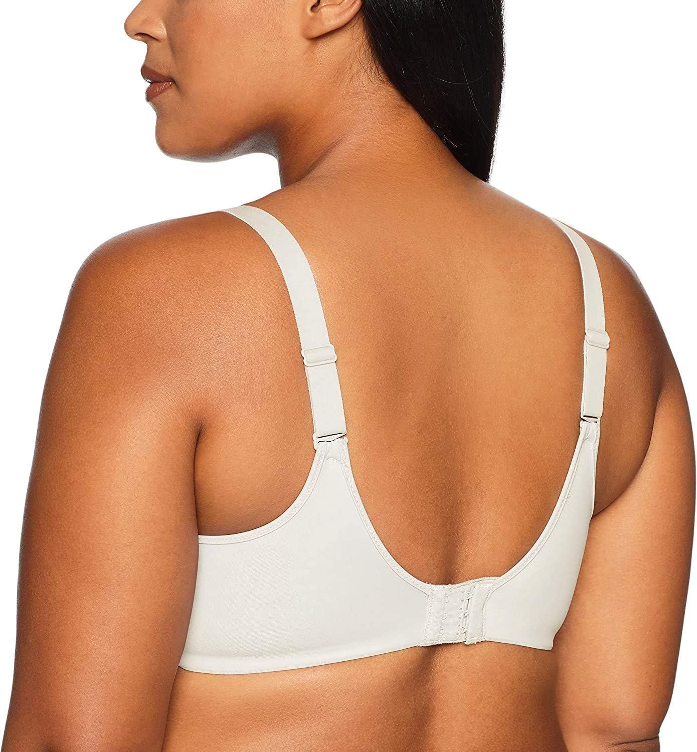 Bali Passion For Comfort Underwire Bra with Full-Coverage, Light Lift Back Smoothing Shapewear Bra for Everyday Wear