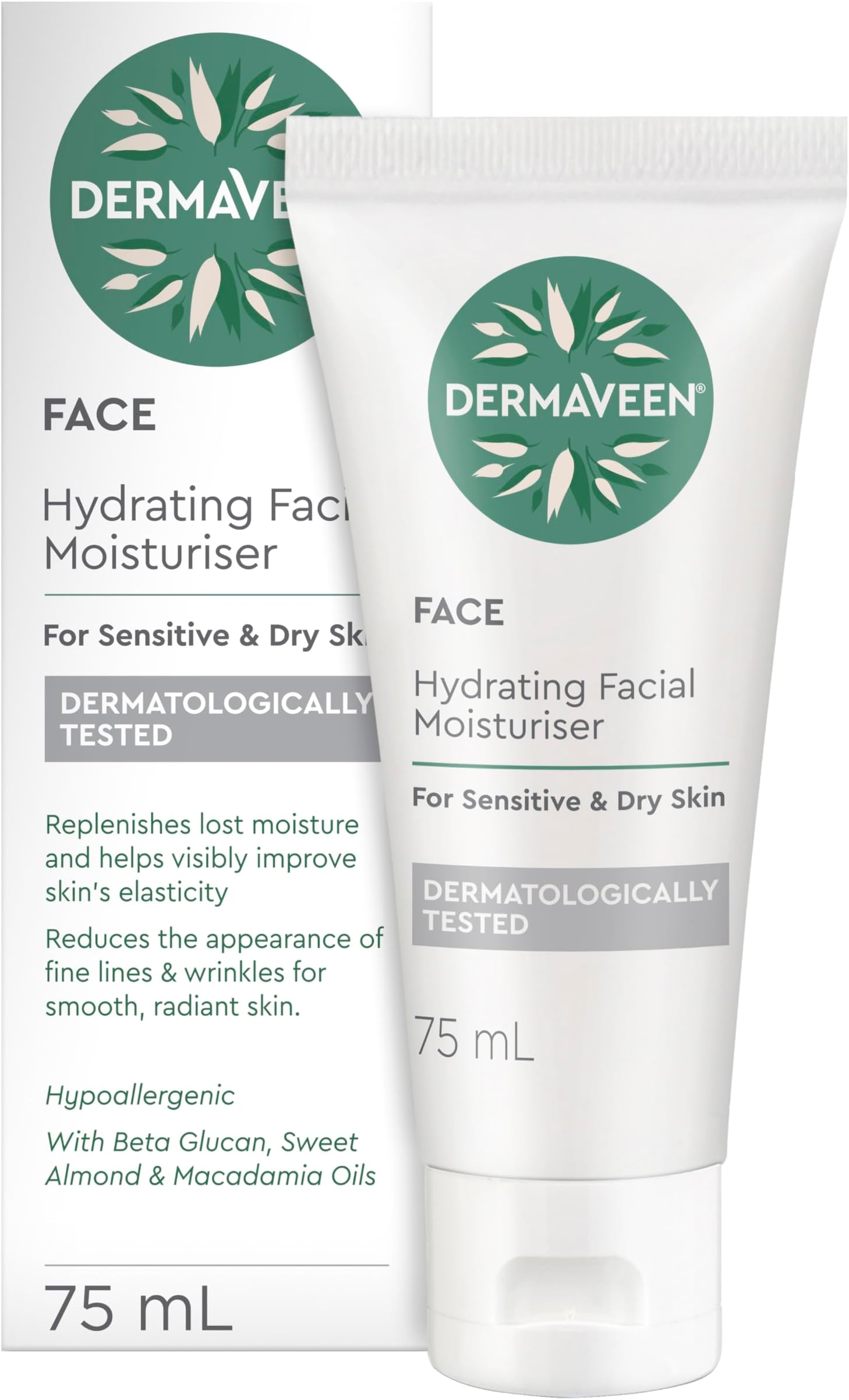 DermaVeen Daily Nourish Moisturising Cream 100ML