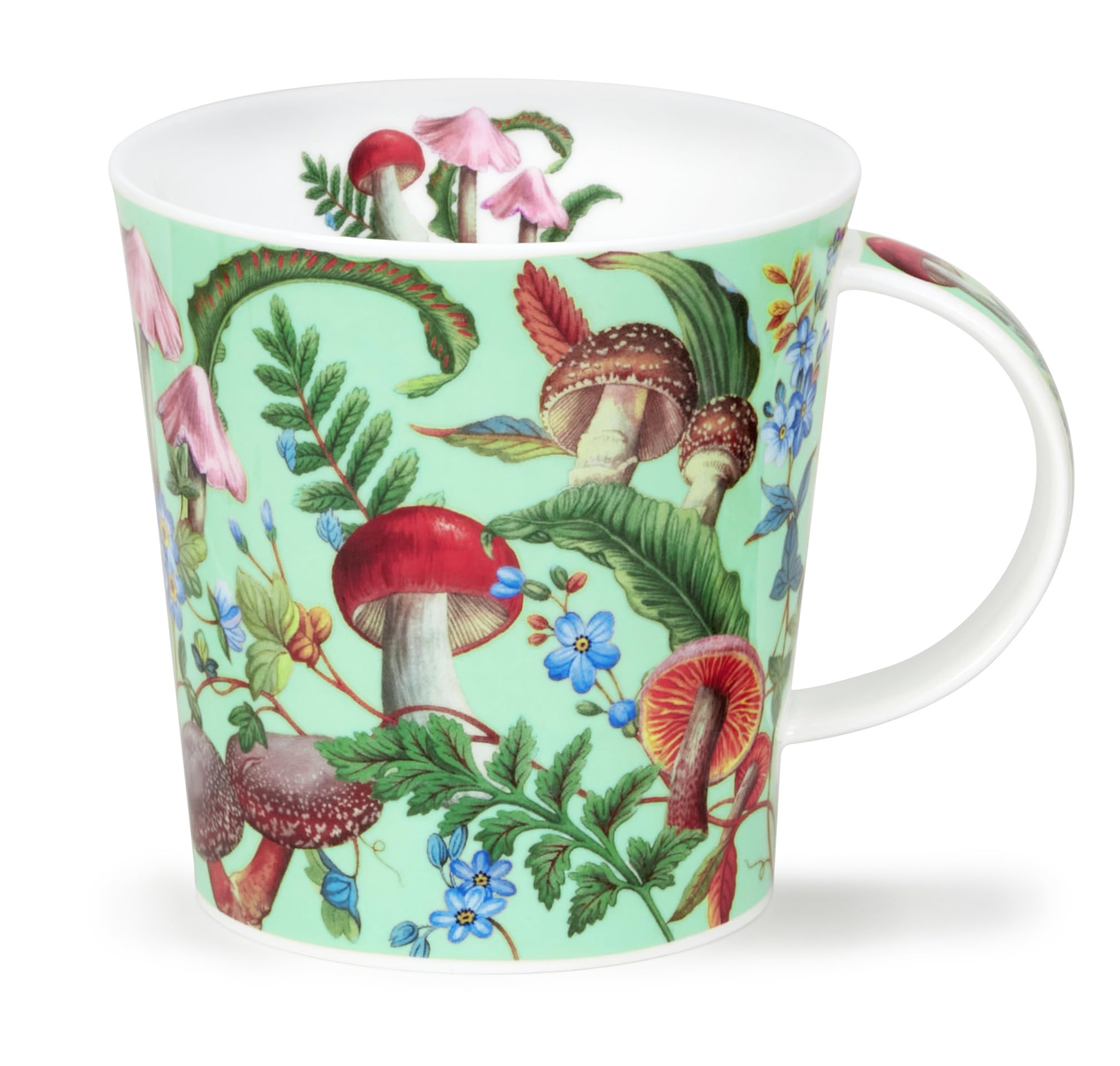 Porcelaine anglaise Dunoon Cairngorm Forestiere, mug vert haut de gamme 0,48l