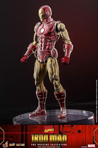 Miniatura 8 de Hot Toys 16 Iron Man - Colección Origins, multicolor