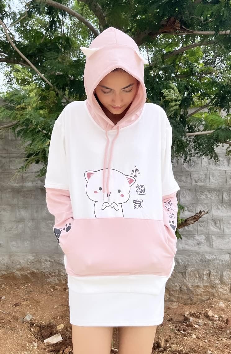 CRB Fashion Womens Girls Teens Teenagers Kawaii Cute Bunny Bear Sweater Hoodie Top Shirt Sweatshirt