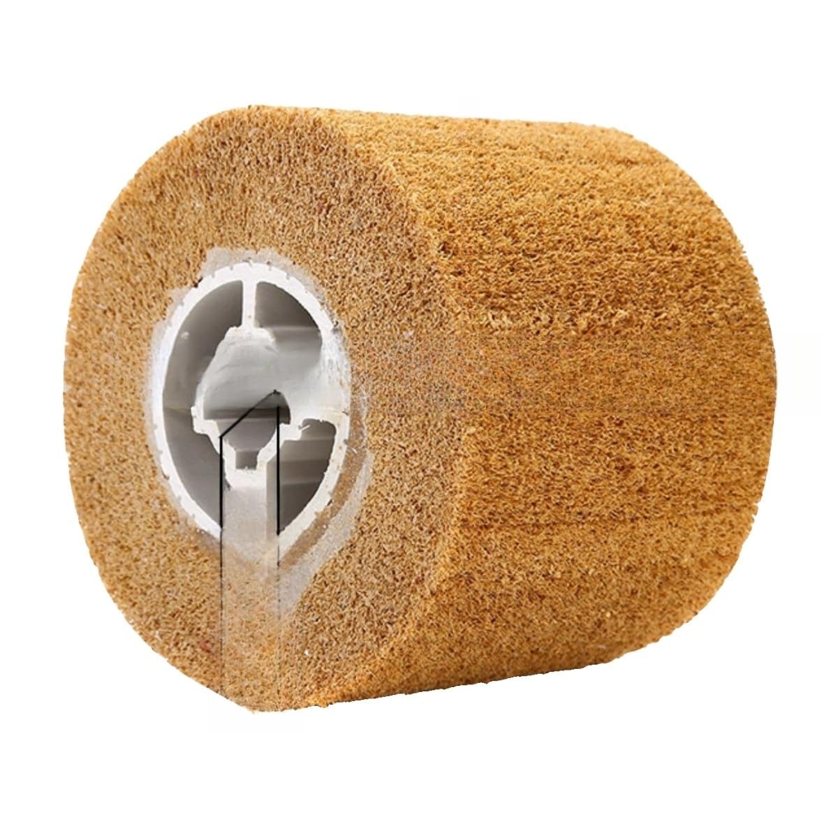 Edelstahl-Nylon-Draht-Rad-Wolle-Back-Tuch-Polierrad-Stahl-Draht-Polierscheiben(Nylon drawing wheel 120 grit)