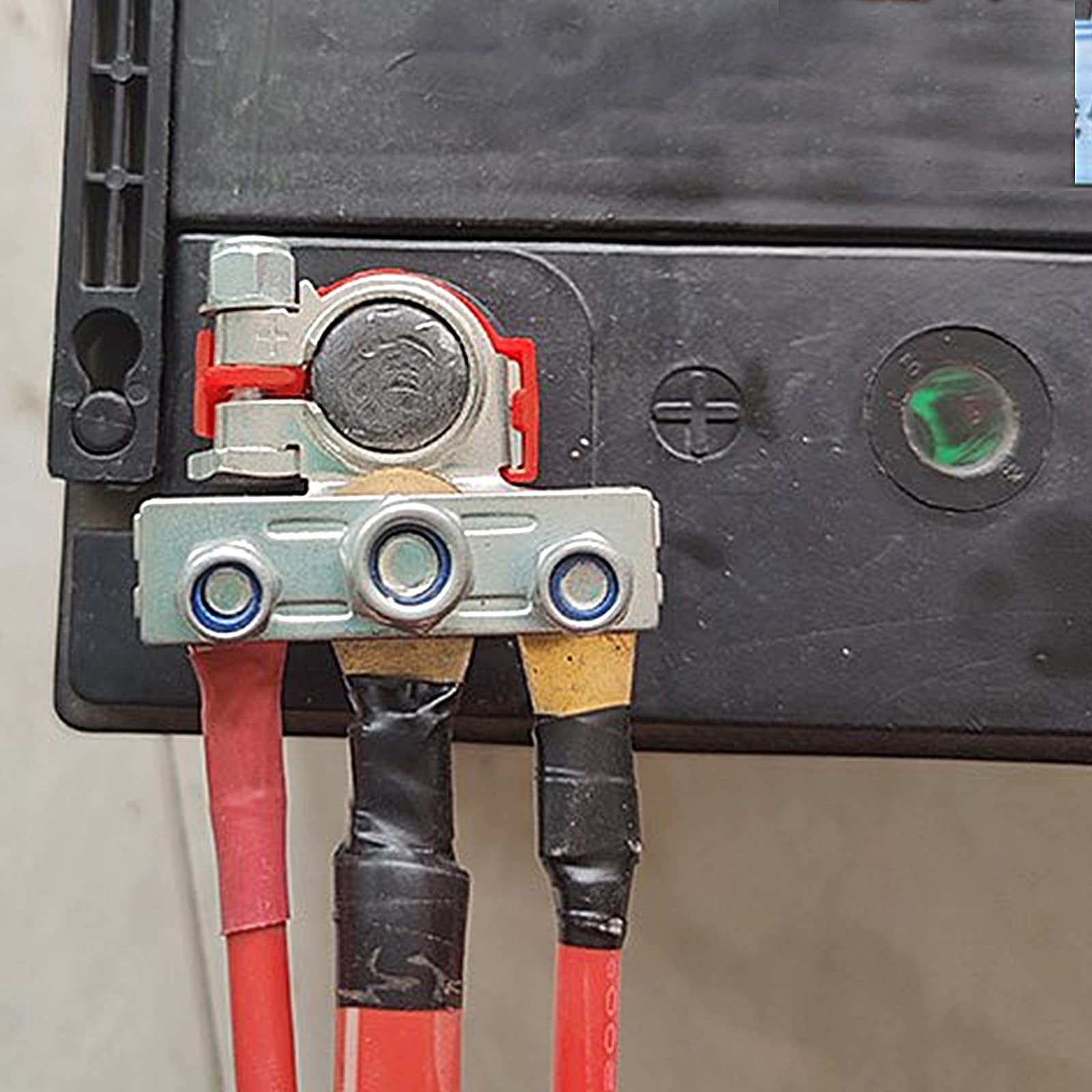 12V 3Way Leisure Battery Terminals Connectors Clamps for Cars, Truck