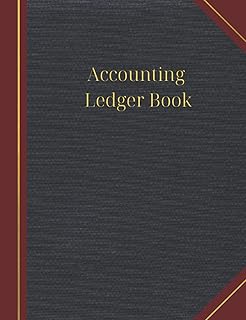 Accounting Ledger Book: Standard Size with 124 pages for Bookkeeping