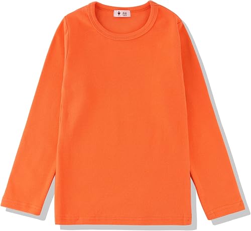 POBIDOBY Toddlers Long Sleeve T-Shirt Soft Cotton Top Tees f