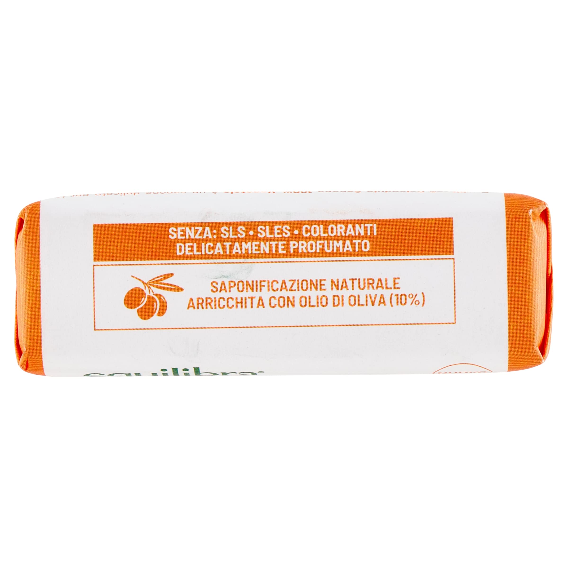equilibra Calendula Sapone 100% Vegetale, Funzione Anti Arrossamento, 100g, Pacco da 12