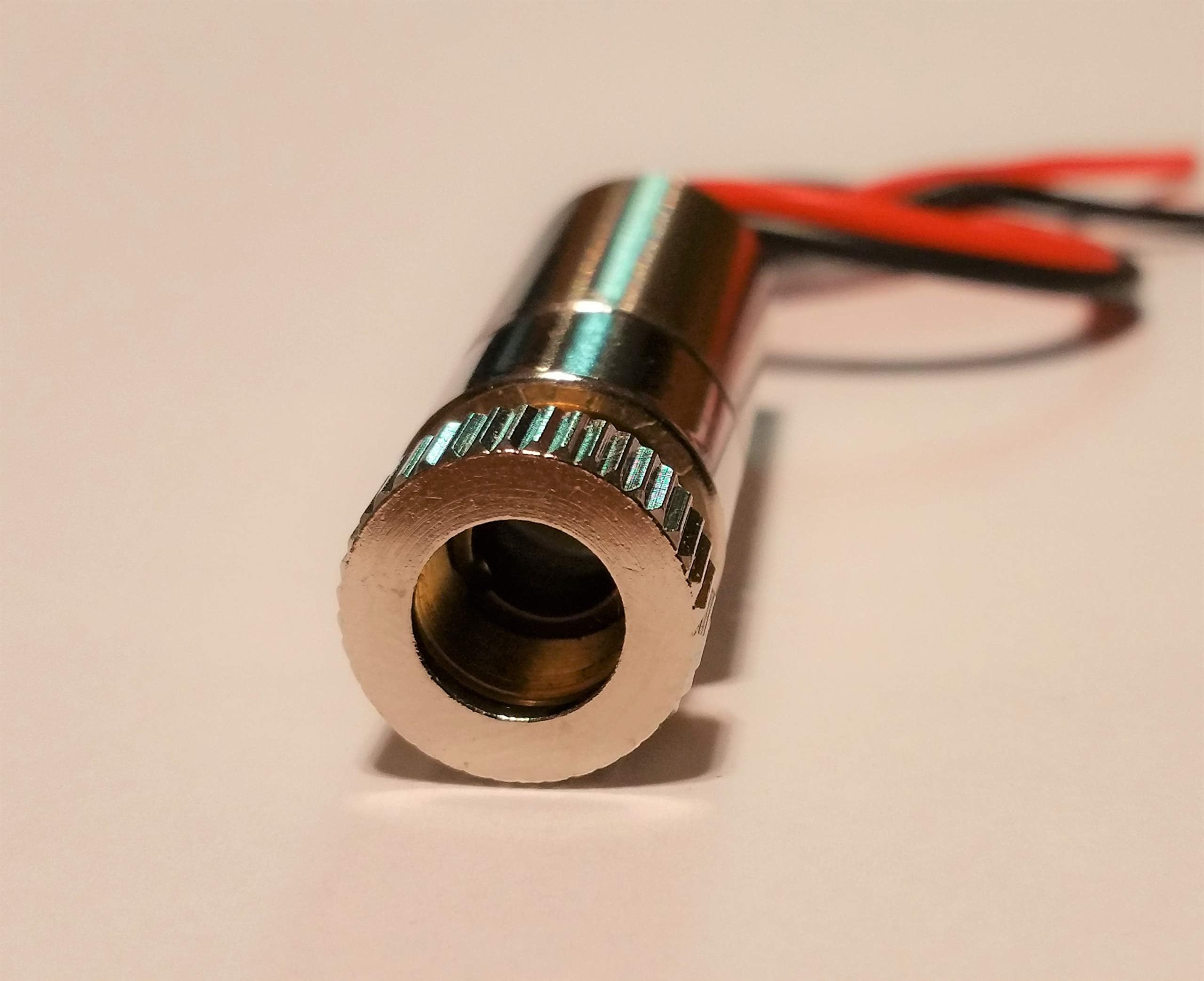7W ~ Nichia NUBM44 450nm Laser DIODE in Module w/G-2 Lens & Leads