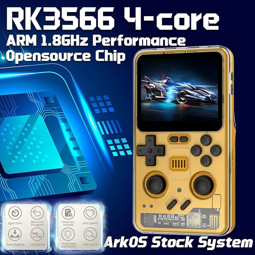 美品！Powkiddy RGB20 レトロゲーム機 中華ゲーム機「Powkiddy RGB20S」レビュー｜定番スペック、デコ