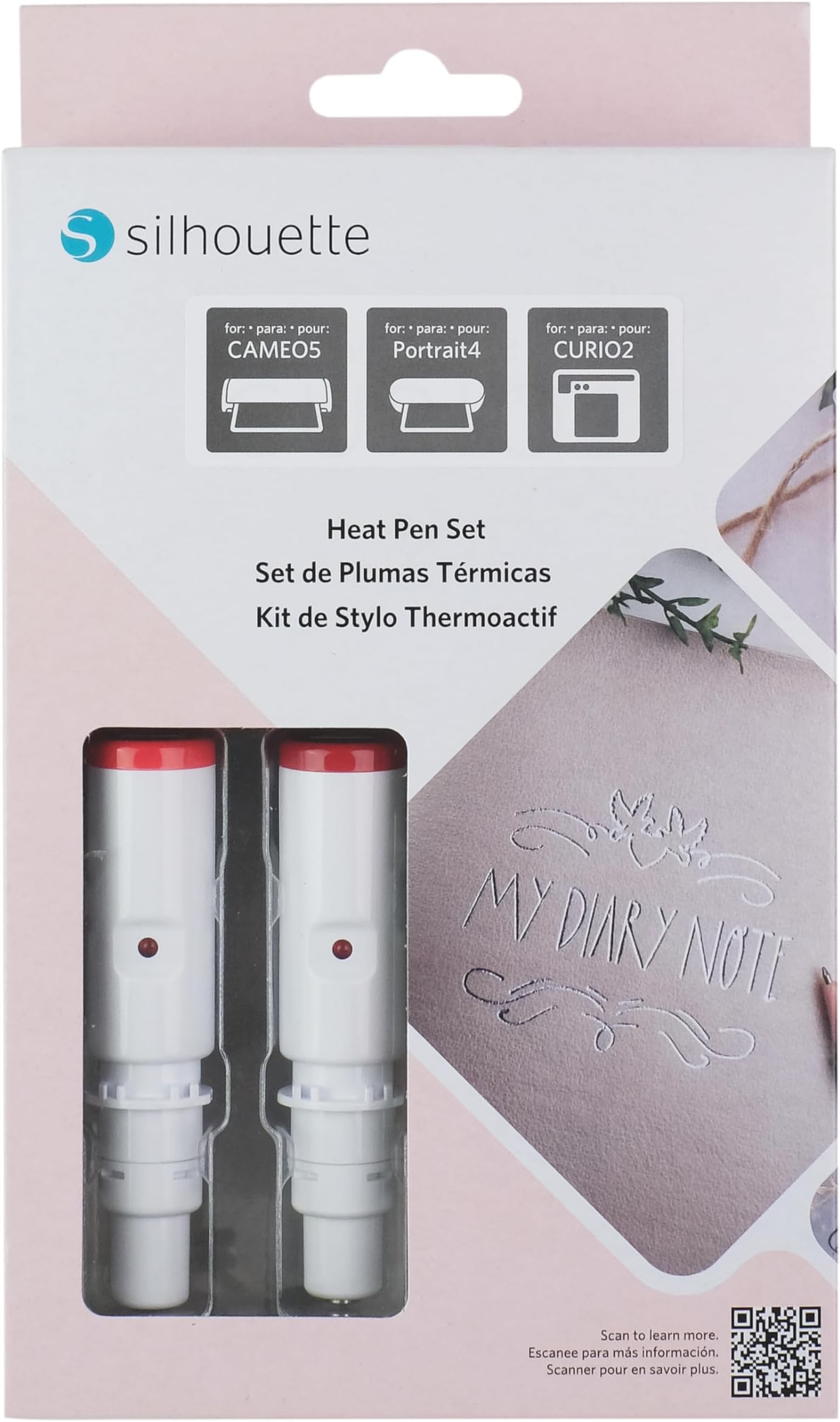 Silhouette Heat Pen Set- Foil Transfer - for use with Cameo 5, Curio 2 and Portrait 4