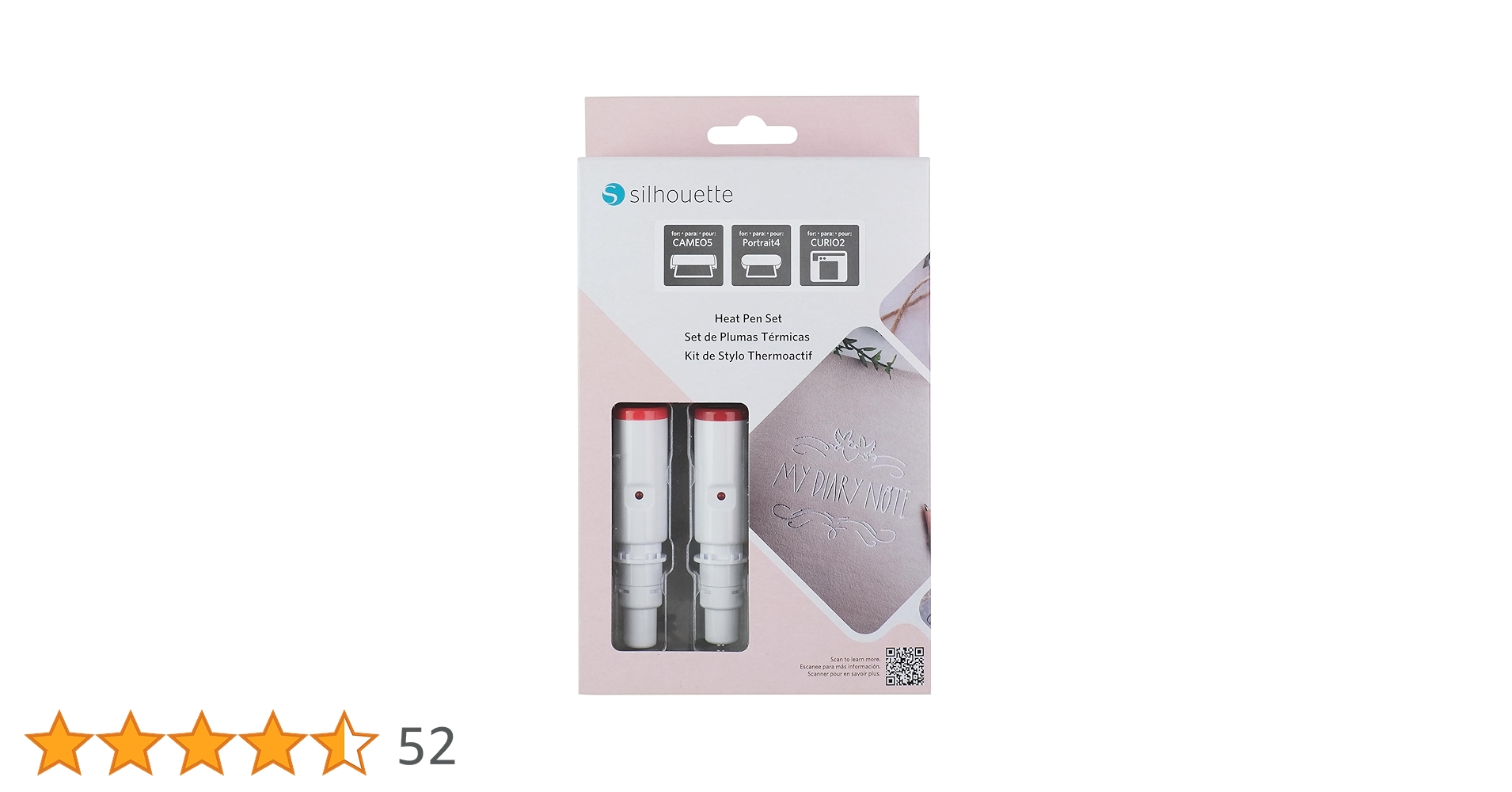 画材 Silhouette Heat Pen Set Silhouette Heat Pen Set- Foil Transfer - for use with Cameo