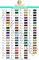 Vista 3 de New brothread 80 Spools Polyester Embroidery Machine Thread Kit 500M (550Y) Each Spool - Colors Compatible with Janome and Robison-Anton