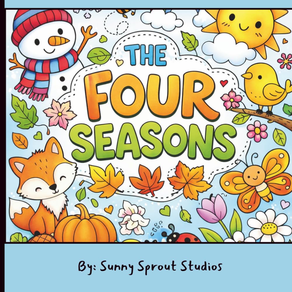 The Four Seasons Coloring Book