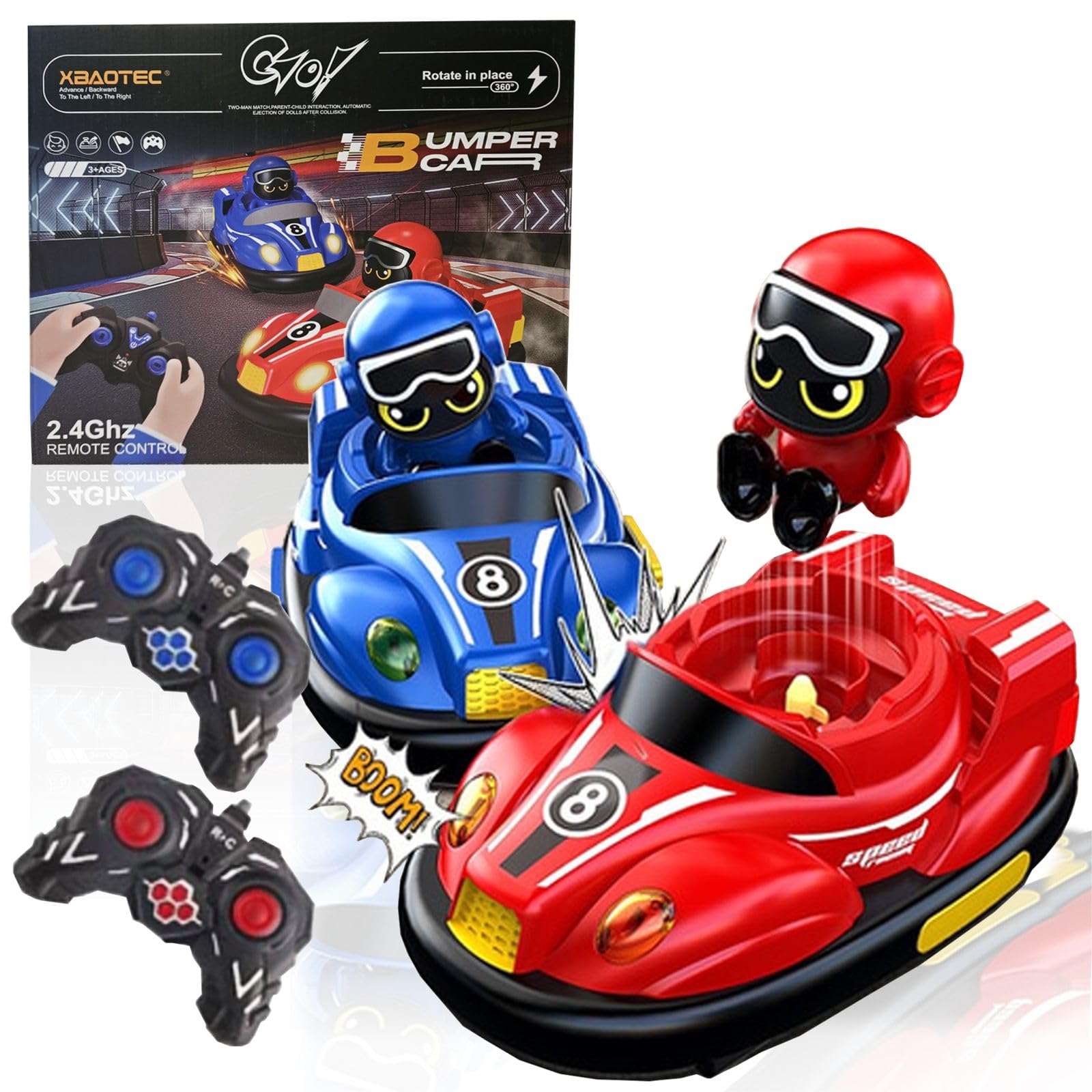 Ze Racer Remote Control Bumper Cars Multiplayer - Remote Control Drift - Bumper Cars