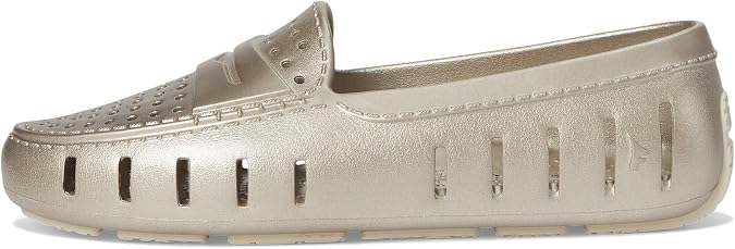 Floafers Womens Metallic Posh Driver