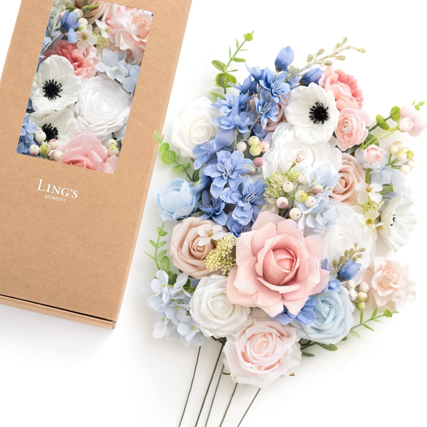 Ling's Moment Artificial Flowers and Greenery for DIY