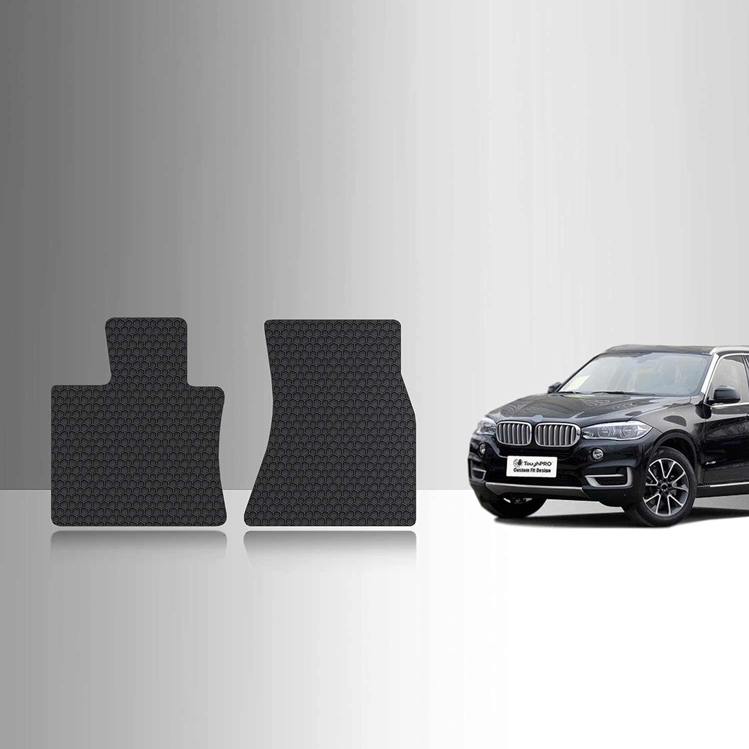TOUGHPRO Floor Mats Accessories Compatible with BMW X5 All Weather Heavy Duty (Made