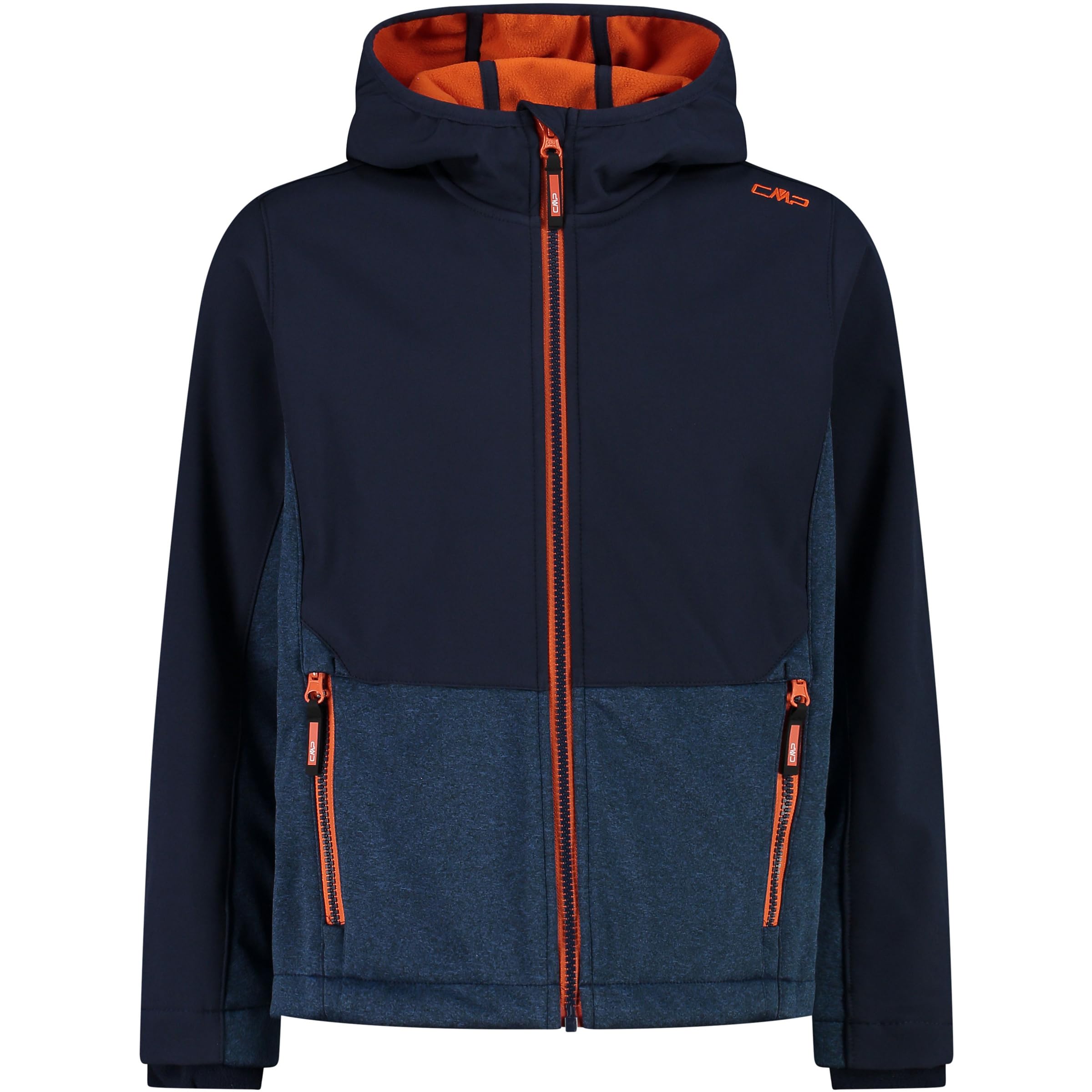 CMP Giacca Da Bambino In Softshell Con Cappuccio Fisso Jacket Unisex - Bambini e ragazzi