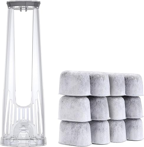 PUREHQ Keurig Starter Kit Soporte de filtro de agua de repuesto para cafetera Keurig 2.0, K-Slim, K Express, K-Supreme, K-Duo Plus, incluye mango
