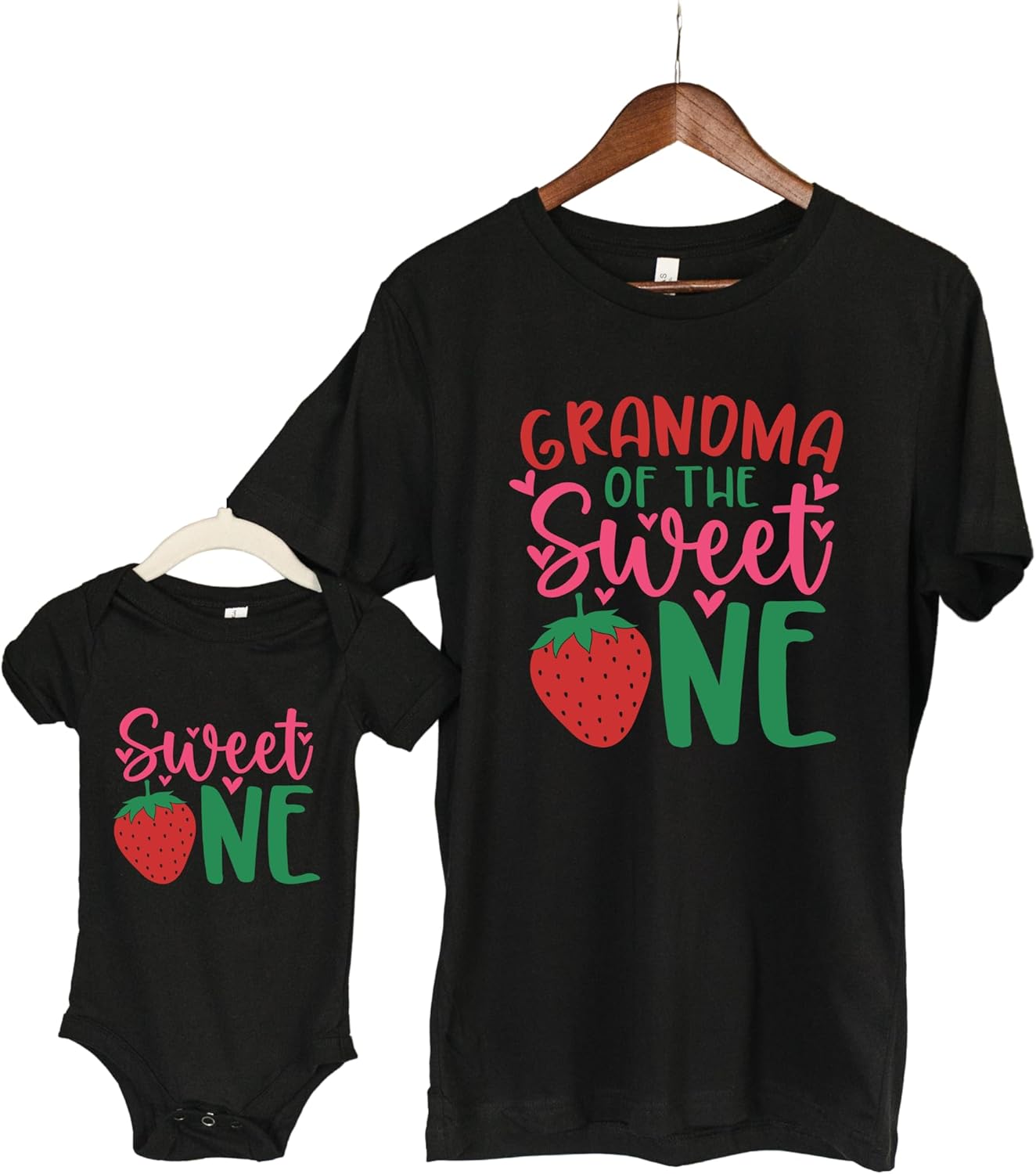 Personalized Handmade Sweet One 1st Birthday Outfit, Berry First Party Tee, Cute Family Matching Top, Strawberry Theme Gift