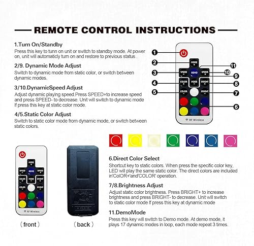 Miniatura 5 de KingLive Reloj de pared de 12 pulgadas con diseño de lobo salvaje, diseño de disco de vinilo LED, estética, color negro, silencioso, para decoración