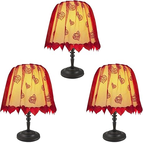 Charming Red Valentine Lamp Shade