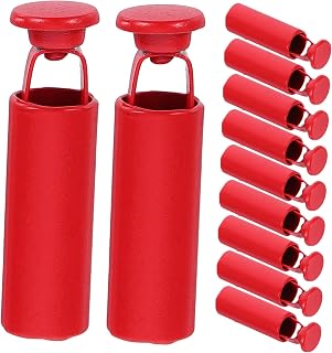 WEKAMOS 24 Cierres De Metal Para Cordones De Sudaderas, Cordones De Zapatos Y Equipos De Exterior. Duraderos Y Ajustables. Garantizan La Seguridad.