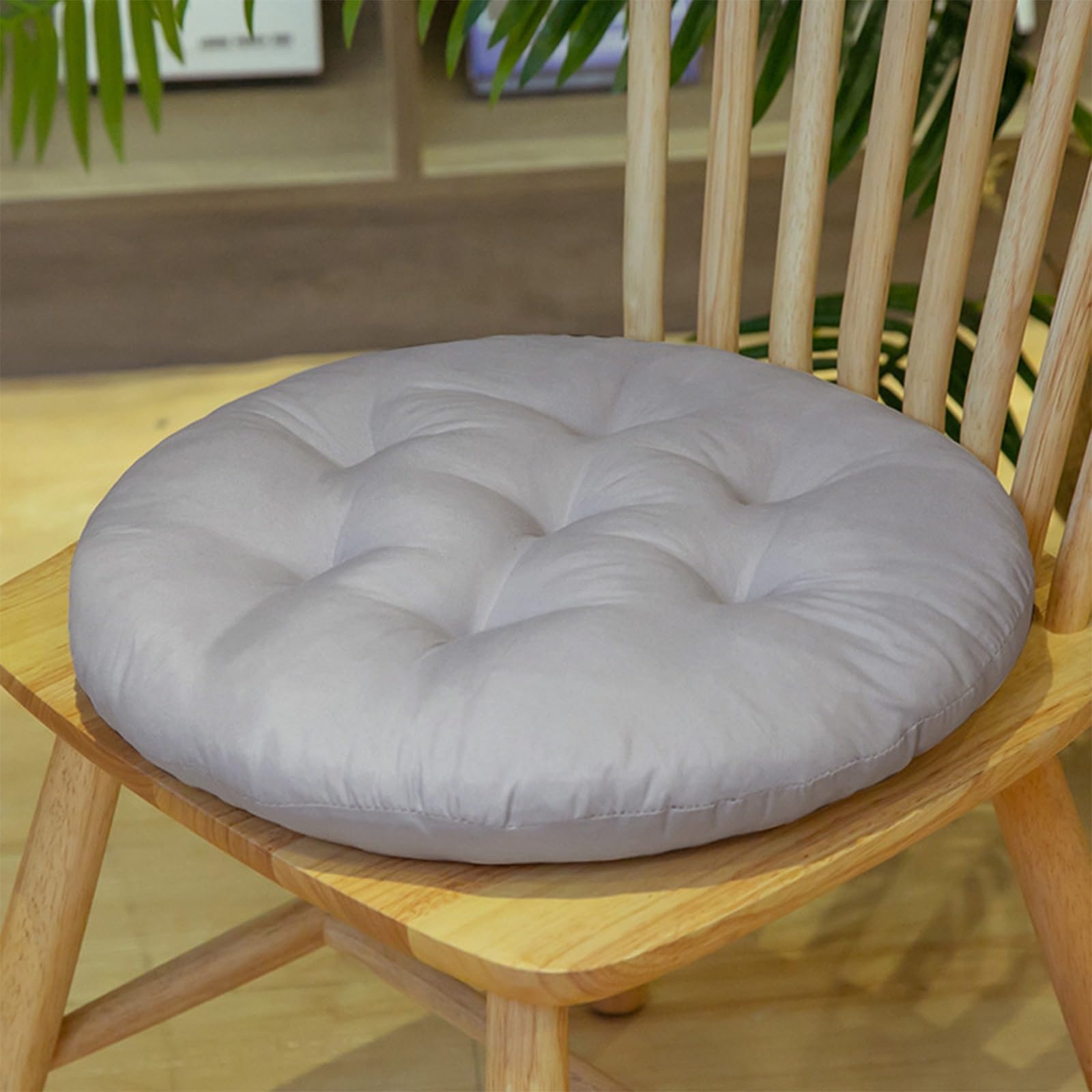 Coussin De Siège Coussin De Chaise, Rond Antidérapant Confortable Tapis