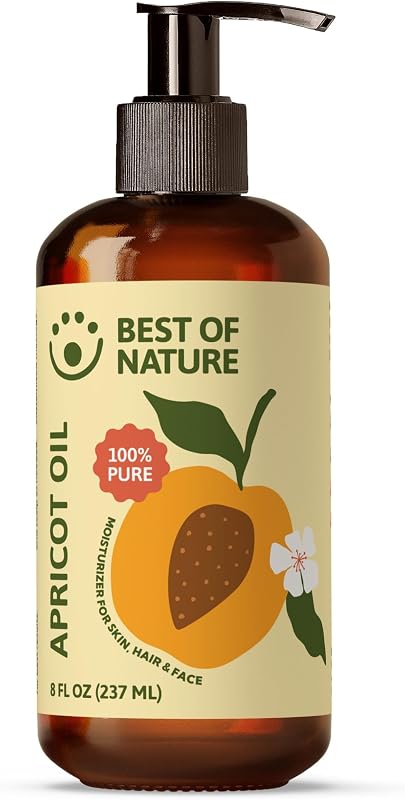 Best of Nature Óleo de Semente de Damasco sem Fragrância – 240 mL