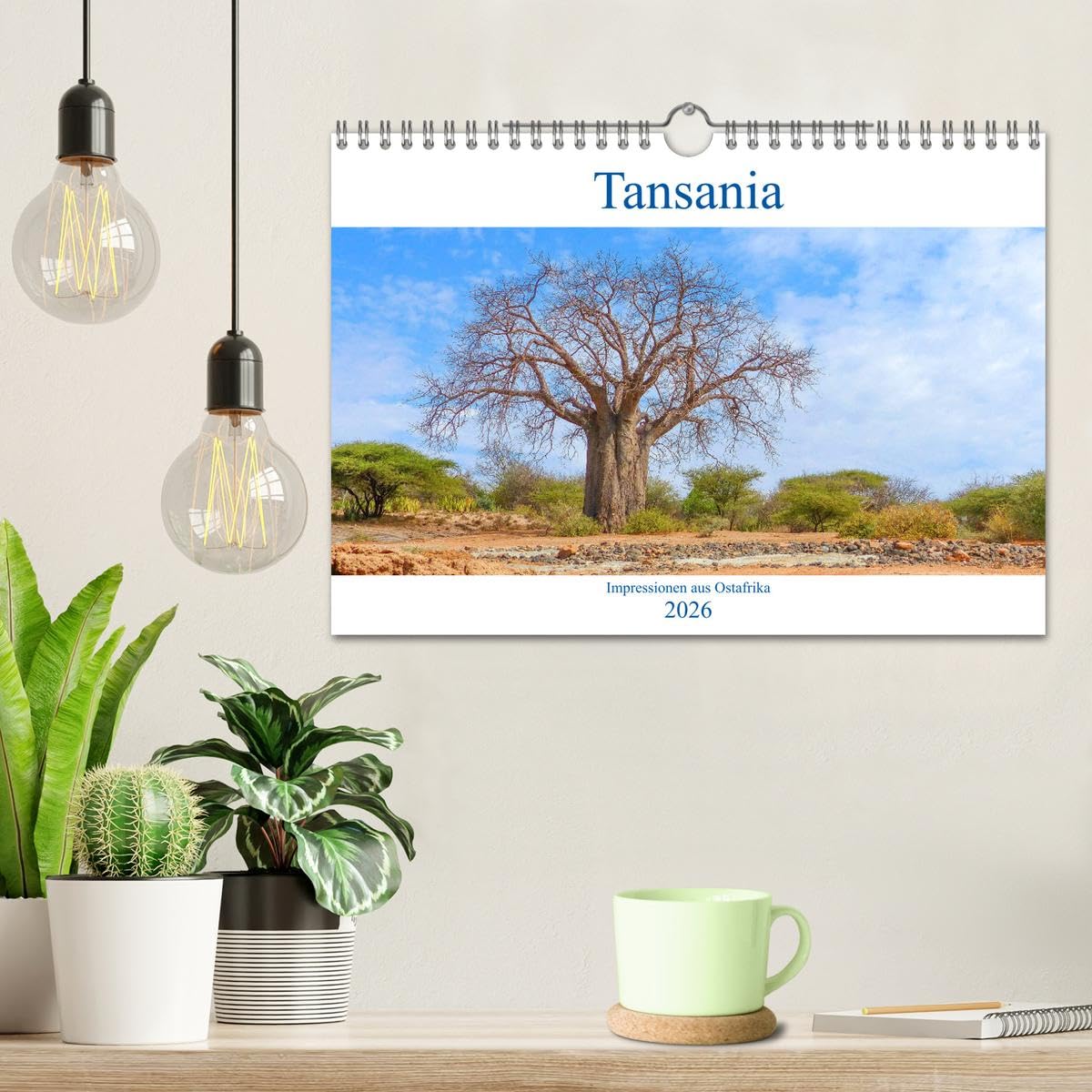 Tansania. Impressionen aus Ostafrika (Wandkalender 2026 DIN A4 quer), CALVENDO Monatskalender: Dieser Kalender nimmt Sie mit in das ostafrikanische ... Länder Afrikas. (CALVENDO Natur)